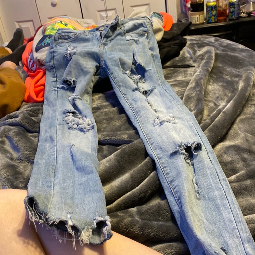 Aero low rise jeans